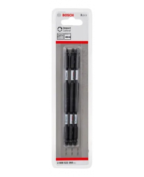 PUNTA TORX IMPACT DOBLE 150MM T20 3UDS.