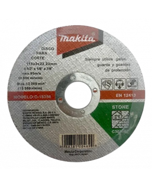 DISCO ABRAS CORTTE P/CONC 115X3X22MM