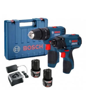 GSB 120-LI+GDR 120-LI Rotomartillo y Llave de Impacto 12V 0601 9G8 1G3