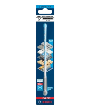 2608901459 BROCA HEX-9 3/16X4X6 MULTICONSTRUCCION