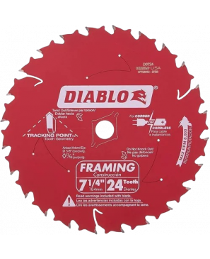 F03F014147 DIABLO SIERRA 7-1/4X24 ATB 5/8 *