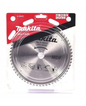 D-59427 DISCO SIERRA CIRC 7-1/4X60DX20MM MDF RD5/8