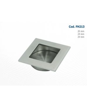 Mod. FH213 Jaladera de Embutir Acero Inox. 