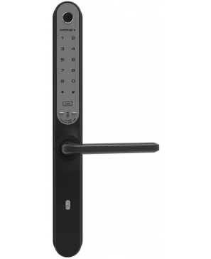 HV-660A MAIN/ HUELLA/BIG MORTISE/BLACK/ABATIBLE