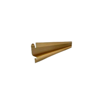 PERFIL JALADERA C 3M DORADO CEPILLADO
