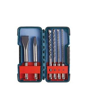 Kit Brocas Y Cinceles Sds-plus 6 Pza 2610022926 Bosch 