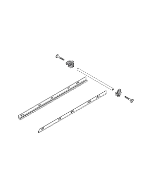 TANDEMBOX Estabilizadores laterales (se monta hacia atrás), LN=550 mm, ANM=1200 mm, extensión total, Cacerolero
