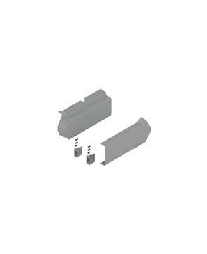 Compás abatible plegable AVENTOS HF, Tapa grande (incl. Interruptor de activación para taladrar, incluido), liso, dra+izq, para Apto para SERVO-DRIVE, con impresión (Aviso de seguridad)