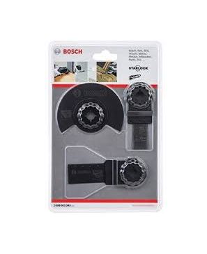Set de 3 piezas de accesorios para herramienta oscilante