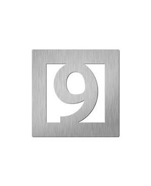 "9" 150X150MM. IN OX MATE NUMERO