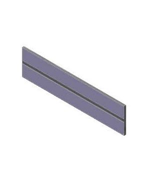 ORGA-LINE Perfil de separador transversal, para TANDEMBOX Cacerolero, Largo=1077 mm, Aluminio