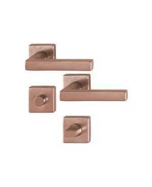 M1643/843K/843KS DALLAS MANIJAS + KIT WC LATON SOLIDO ACABADO COBRE SATIN