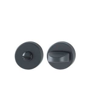 42KS KIT DE WC ALUMINIO ACABADO NEGRO MATE HOPPE