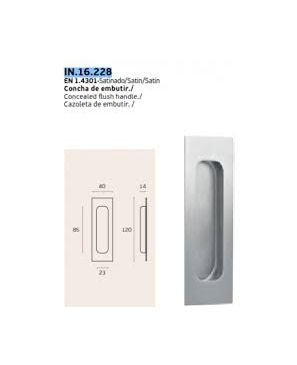 IN.16.228 AISI 304 CAZOLETA