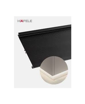 ZOCLOS PARA TIRA LED Negro cepillado 150 mm Para tira led de 5mm 