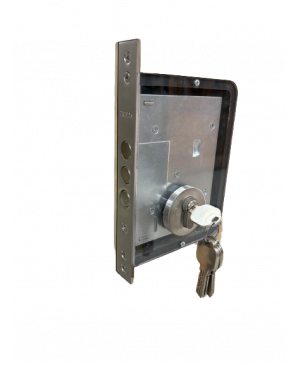 Mecanismo de seguridad con cilindro 70 mm llave-llave