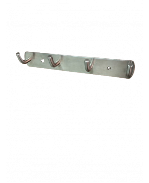 PERCHERO 4 ACERO INOX