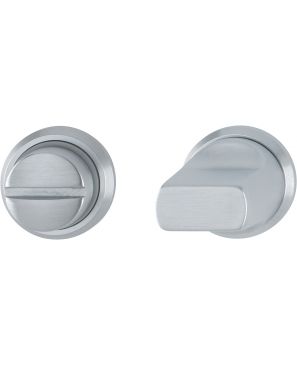 MSK91/845S/OL45 KIT WC MINI ROSETA LATON SOLIDO ACABADO CROMO SATIN