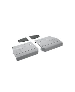 Gris claro, Conjunto de tapas, dra+izq,  Compas abatible AVENTOS HK