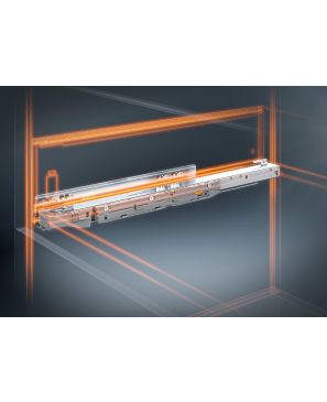 MOVENTO con BLUMOTION, Extensión total para cajón de madera, 40 kg, LN=300 mm, para acoplam., izquierda/derecha