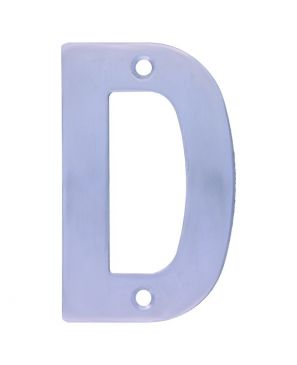 Letra "D" Acero Inoxidable 4"