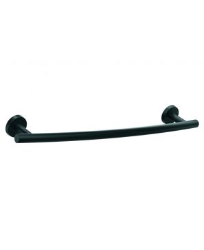 BH26543MB TOALLERO 18" ARRONDI MATT BLACK