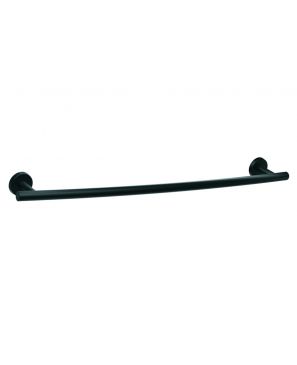 BH26544MB TOALLERO 24" ARRONDI MATT BLACK