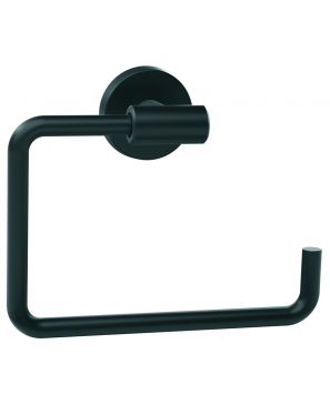BH26541MB TOALLERO ARO ARRONDI MATT BLACK