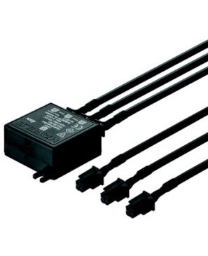 Multi-alimentador 40X38X17MM Negro