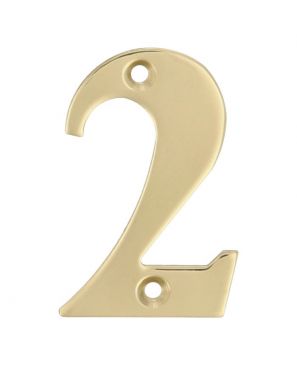 Numero "2" de Laton 2"