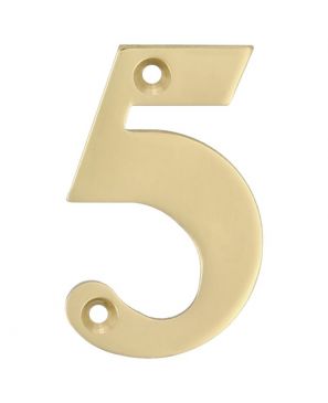 Numero "5" de Laton 2"