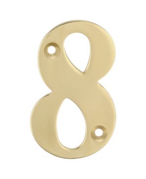 Numero "8" de Laton 2"