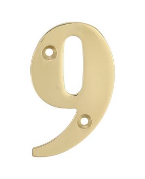 Numero "9" de Laton 2"