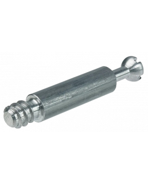 Perno Minifix Estandar con Cabeza de 7mm Galvanizado