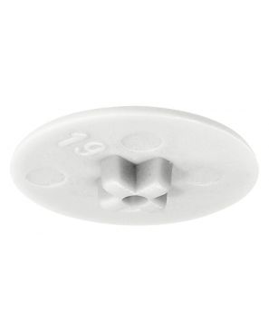 TAPA PARA MINIFIX 12  BLANCO 100 PZA