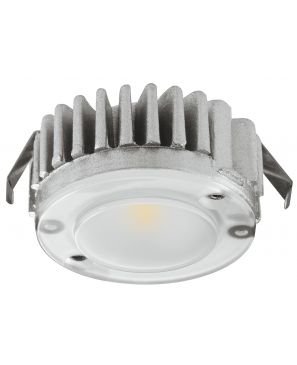 Lámpara empotrada, LED 2040, 12 V, Color de la luz: blanco cálido 3000 K (Pedir por separado base o tapa)