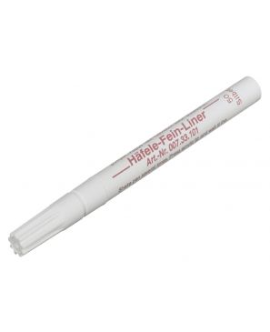  Lápiz para retocar laca, Häfele, Fine-Liner, para repasar/reparar, blanco o color plata 