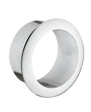 ROSETA PL PLASTICO CROMO MATE