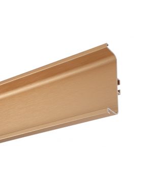  PERFIL GOLA C 4MM DORADO CEPILLADO