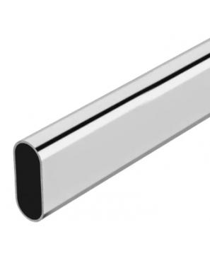 CT30 TUBO OVAL CROMO 16MMX3M