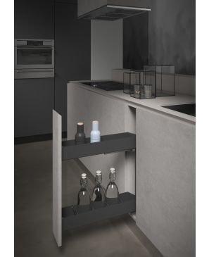 002PRO BOTELLERO 2 NIVELES 150X500 025S GRIS ORION