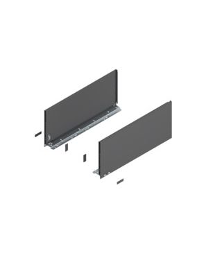 Perfil LEGRABOX, Altura F (241 mm), LN=550 mm, dra+izq, para LEGRABOX pure