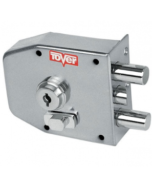 CERRADURA ALTA SEGURIDAD MOD. 5200  CROMADO