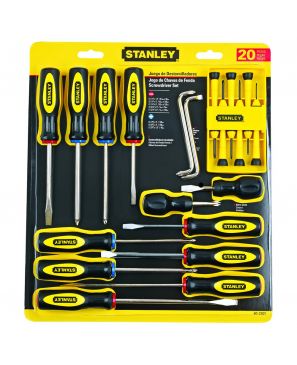 Juego de desarmadores Stanley 60-220 20 piezas