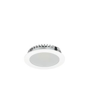 Lámpara empotrada, redonda,  LED 2094, 12 V Color de la luz: blanco cálido 3000K, flujo luminoso: 150 lm, blanco