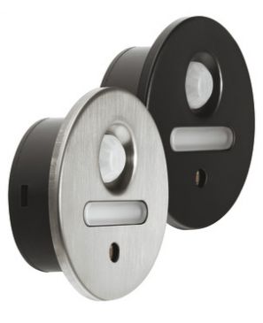 Luz de zoclo, control por sensor de luz y movimiento -  LED 2028, acero inoxidable, 12 V