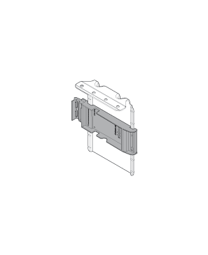 Ángulo de alojamiento SERVO-DRIVE con adaptador premontado, acero