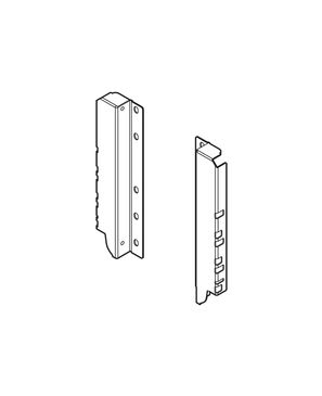 TANDEMBOX Adaptadores para trasera de madera, Altura D (224 mm), dra+izq