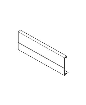 TANDEMBOX Pieza delantera, para Cajón interior y cacerolero interior con separador transversal, ANM=1200 mm, para cortar a la medida, para TANDEMBOX plus