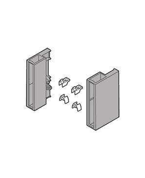 TANDEMBOX Alojamiento de elemento de inserción, Altura C, delante/detrás, izquierda/derecha, para TANDEMBOX antaro